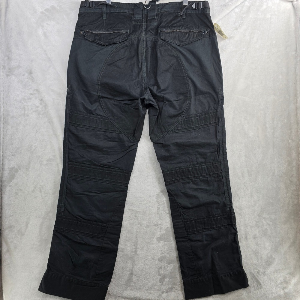 Polo Ralph Lauren Cargo Pants Mens 42x32 Utility Multi Black Paratrooper Flight‎ - Picture 8 of 14